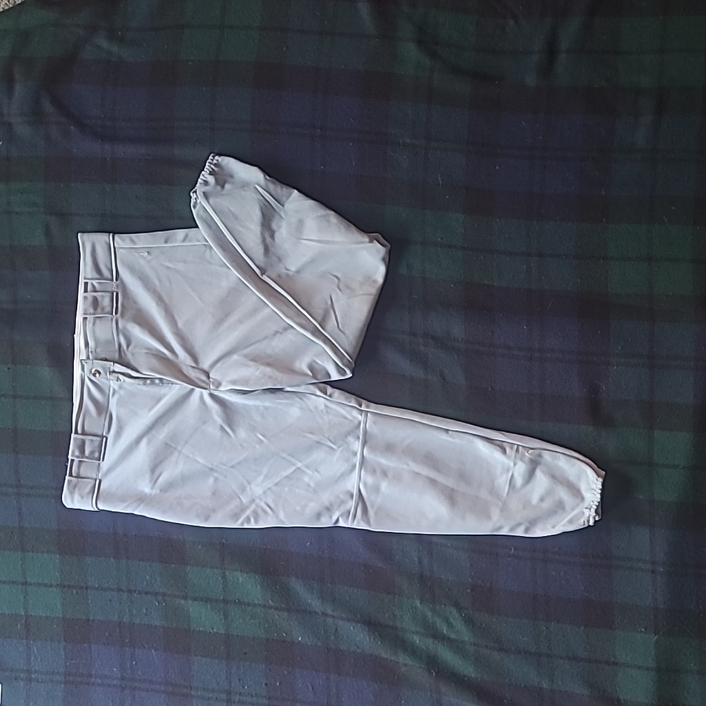 Russell Athletic Youth Grey Baseball Pants NWOT
